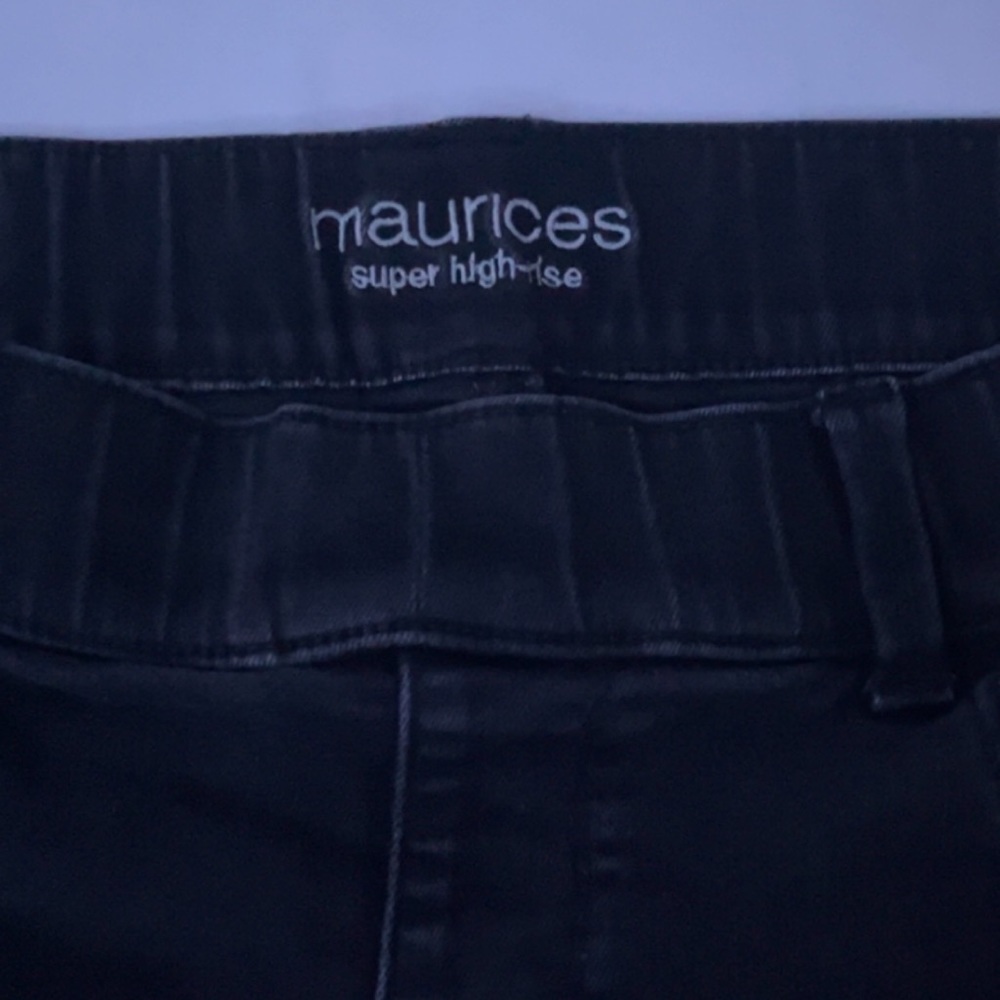 MAURICES High Rise Black Jeans